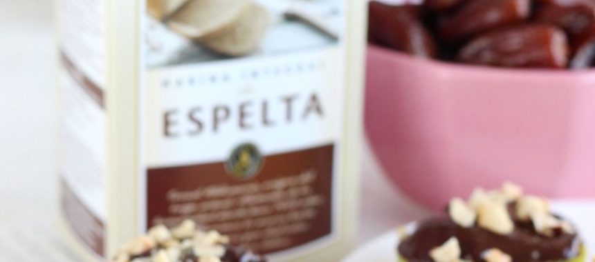 Muffins muerte por chocolate al microondas con Harina de Espelta Integral Harimsa