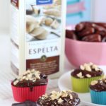 Muffins muerte por chocolate al microondas con Harina de Espelta Integral Harimsa