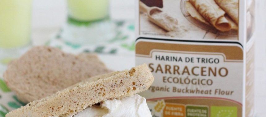 Pan de molde al microondas con Harina de Trigo de Sarraceno Ecológico HARIMSA